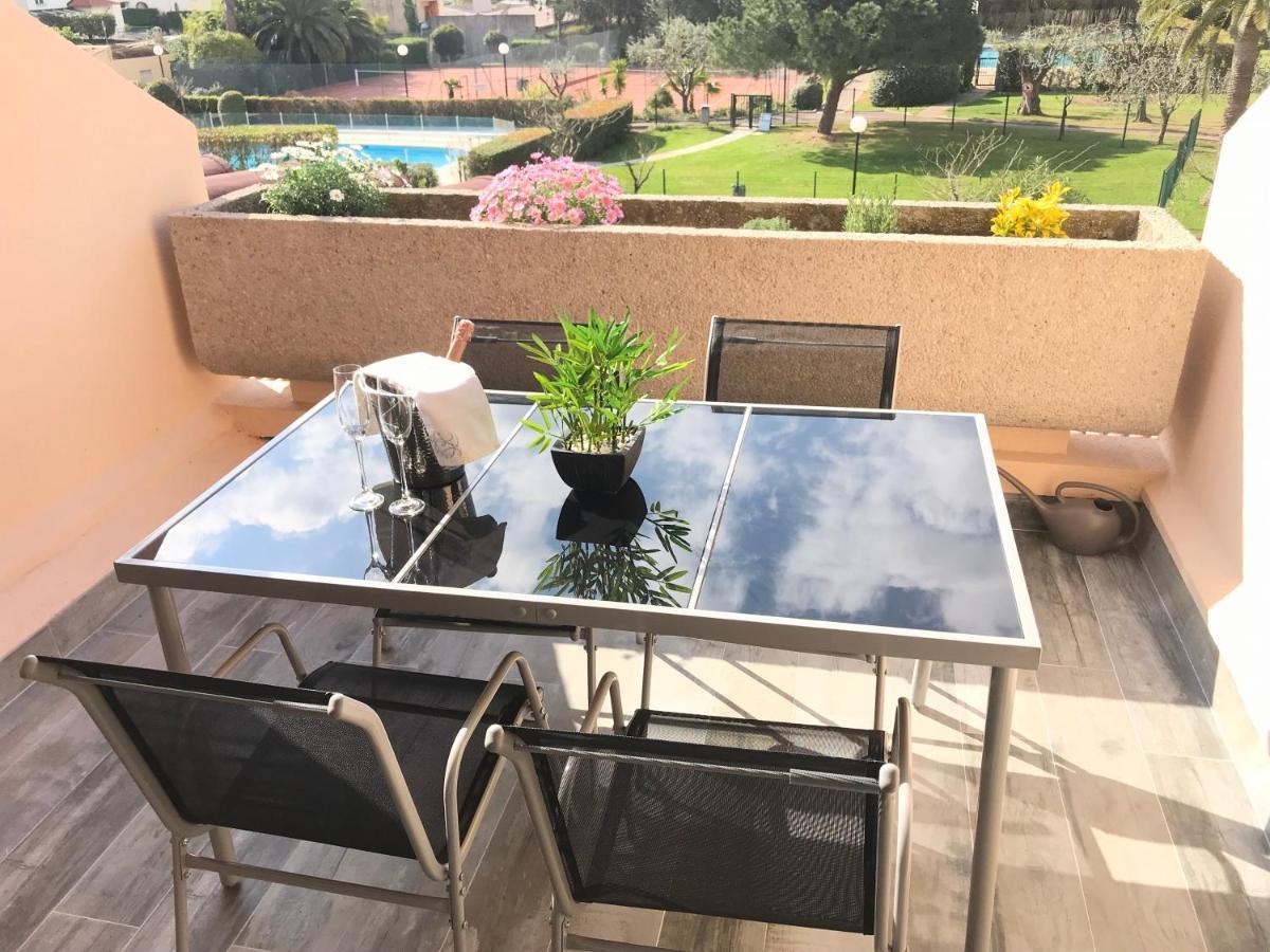 Appartement 2 Pieces, Renove, 2 Piscines+Tennis, Mer, Climatisation アンティーブ エクステリア 写真